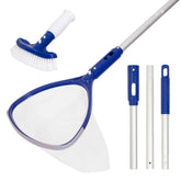 POOLAZA Pool Spa Cleaning Kit with skimmer net and brush