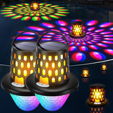 PoolBliss Solar Pool Lights front view with black finish