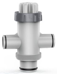 POOLHACKER Dual Split Hose Plunger Valve side view