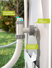 POOLHACKER pool plunger valves and fitting nozzle