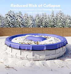 POOLHACKER Winter Pool Pillow with rope for securing