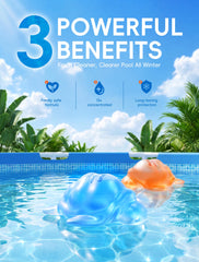 POOLHOUR Pool Closing Kit tablets ready to use