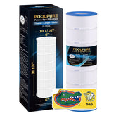 POOLPURE CC150 Pool Filter front view, 150 sq. ft filtration