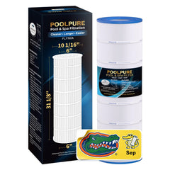 POOLPURE CC150 Pool Filter front view, 150 sq. ft filtration