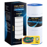 POOLPURE Pool Filter front view, white colour