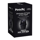 PoolRx Pool Unit #101066 black algaecide tablet front view