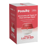 poolrx PoolRx+ Mineral Algaecide Unit Red & White front view