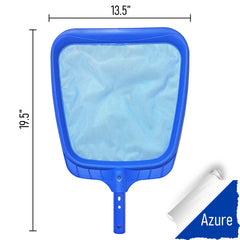 Poolvio skimmer net in use cleaning pool water