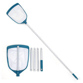 POOLWHALE 5 Foot Pool Leaf Skimmer Net front view