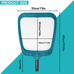 POOLWHALE skimmer side view showcasing sturdy frame
