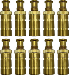 Poolzilla Pool Safety Cover Brass Anchors 10 Pack front view