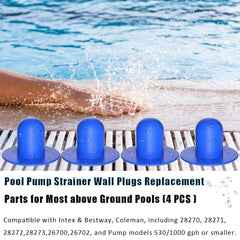 Popbee Pool Plug showing its PVC material