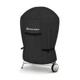 Porch Shield black kettle cover front view