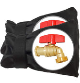 POROLIR outdoor faucet cover black front view