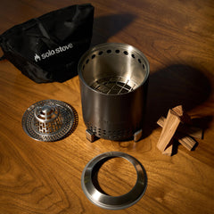 Portable Solo Stove Mesa in carry bag