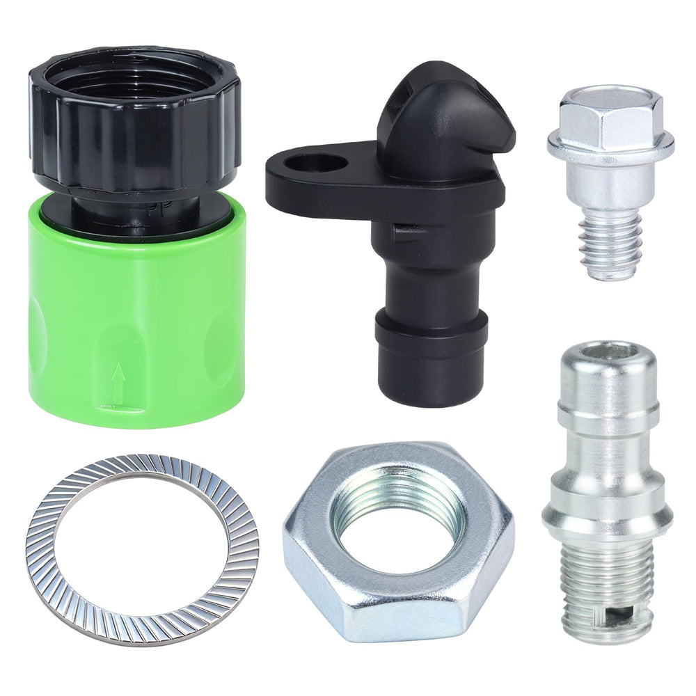 POSEAGLE Deck Wash Kit 490-900-M061 contents with nozzles and screws