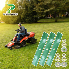 POSEAGLE GY20852 Mower Blades detailed side view