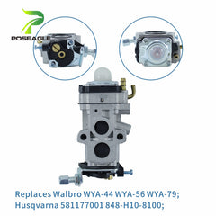 POSEAGLE WYA-44 Carburetor installed on a Husqvarna leaf blower