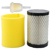 Powtol air filter front view for John Deere D100 D110 D125 D130