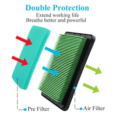 Pre cleaner from HOODELL GCV160 Air Filter Tune Up Kit
