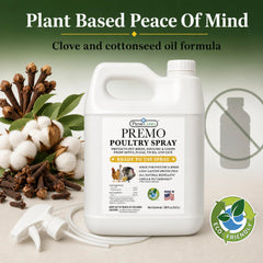 Premo Guard Natural Poultry Spray packaging details