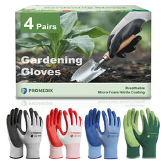PROMEDIX P Gardening Gloves multicolor front view