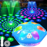 ProSplash Floating Pool Fountain light blue model front view