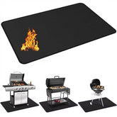 Protebox 48x30 inch Under Grill Mat front view