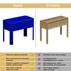 PROXRACER Raised Planter Box in patio setting