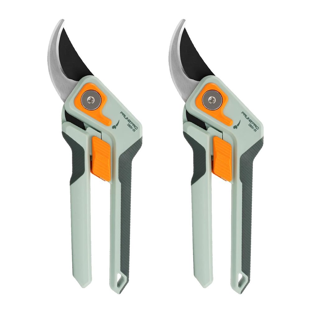 PrunePro 8-inch professional pruning shears front view