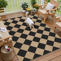 PureCozy 4x6 Rug in outdoor setting
