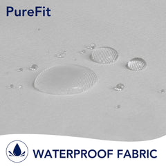 PureFit Outdoor Curtain Light Gray grommet detail