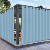 PureFit Outdoor Curtain Sky Blue panel front view