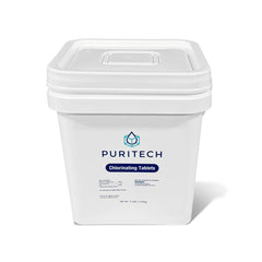 Puri Tech Pool Chemicals 3-Inch Chlorine Tablets front view