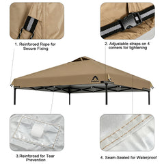 Pututoc canopy cover showcasing air circulation vent