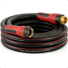 PUUKU 15ft garden hose red model front view