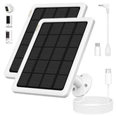 PUUQII 4W Solar Panel for Ring Cameras front view