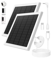 PUUQII solar panel charger for Ring cameras front view