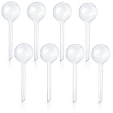 Pynqdfu 8 pcs clear plant watering globes front view