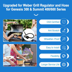 PYXGLAQ Weber Hose and Regulator Kit packaging
