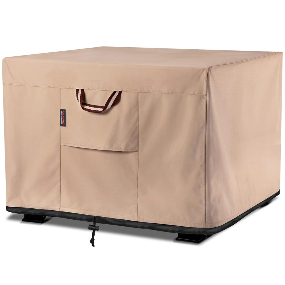 QH.HOME Fire Pit Cover Square 30 inches front view