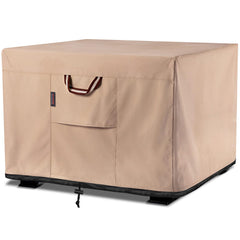 QH.HOME Fire Pit Cover Square 30 inches front view
