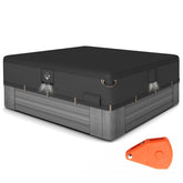 QH.HOME Waterproof Hot Tub Cover 85 x 85 front view