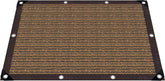 QHAIYYBF 80% Shade Cloth 3x10FT front view with grommets