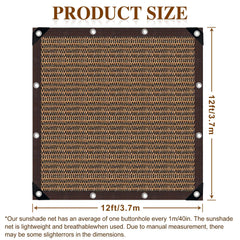 QHAIYYBF Shade Cloth with grommets for easy installation