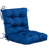 QILLOWAY Outdoor Chair Cushion front view in royal blue