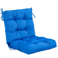 QILLOWAY Outdoor Chair Cushion in marine blue front view