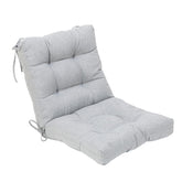 QILLOWAY Outdoor Chair Cushion, waterproof fabric, grey color