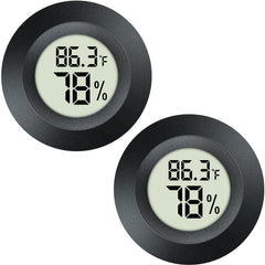 QPEUIM Mini Digital Hygrometer Thermometer front view