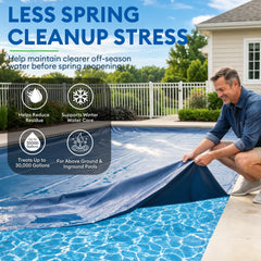 Quadence Pool Closing Kit bottle showing easy pour-and-close formula